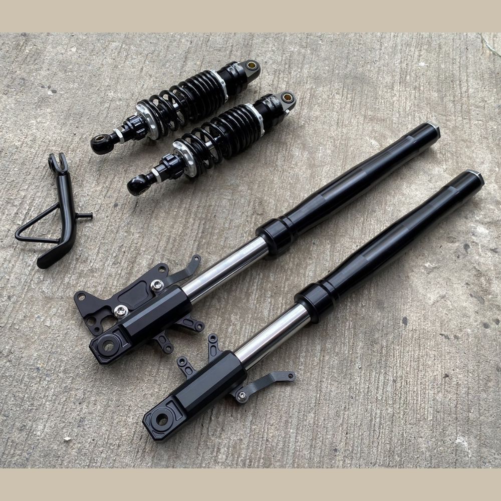 楽天市場】ホンダ ダックス125用 8センチ ローダウンキット