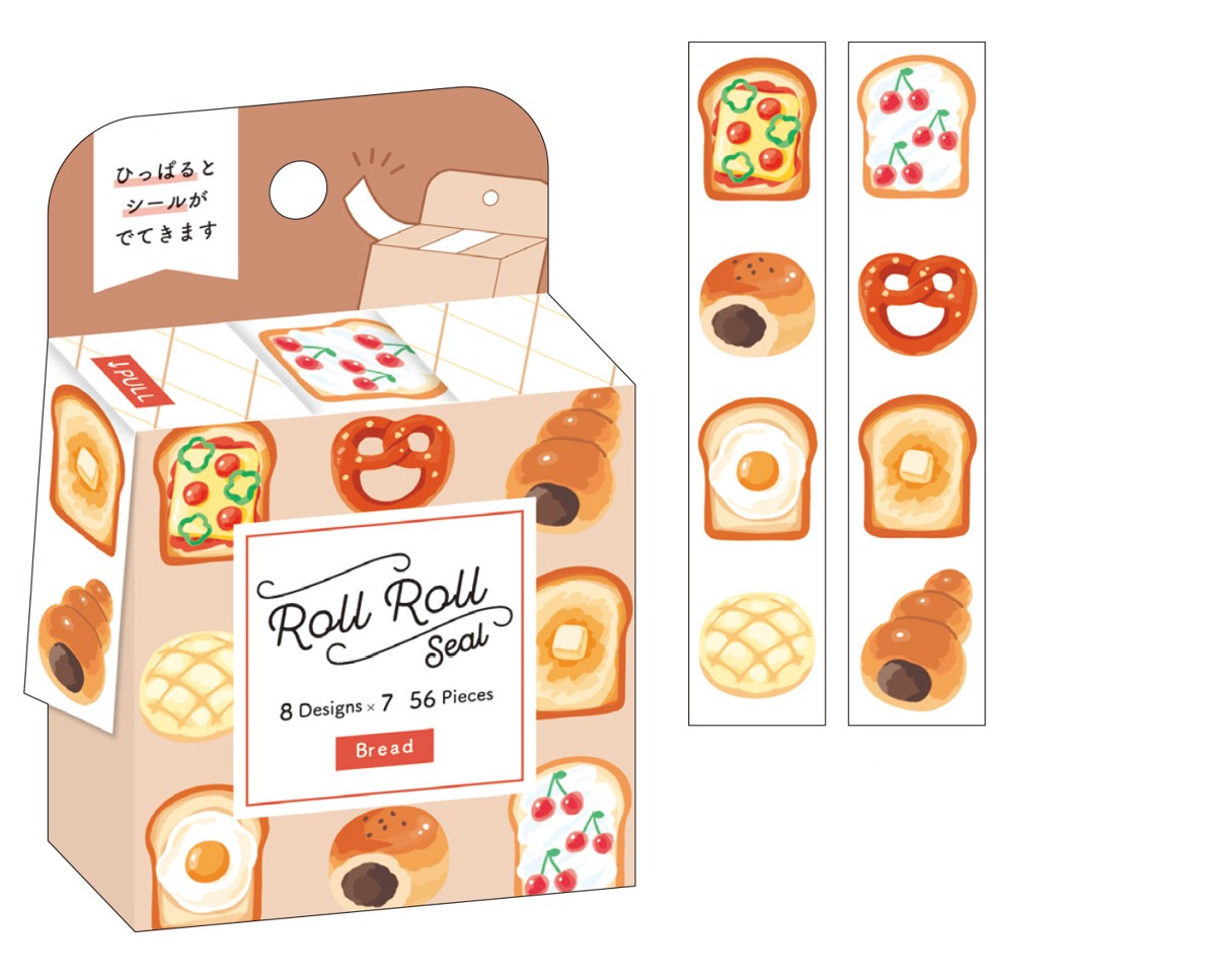 楽天市場】Roll Roll Seal kmo_225579_225586 ロールロールシール