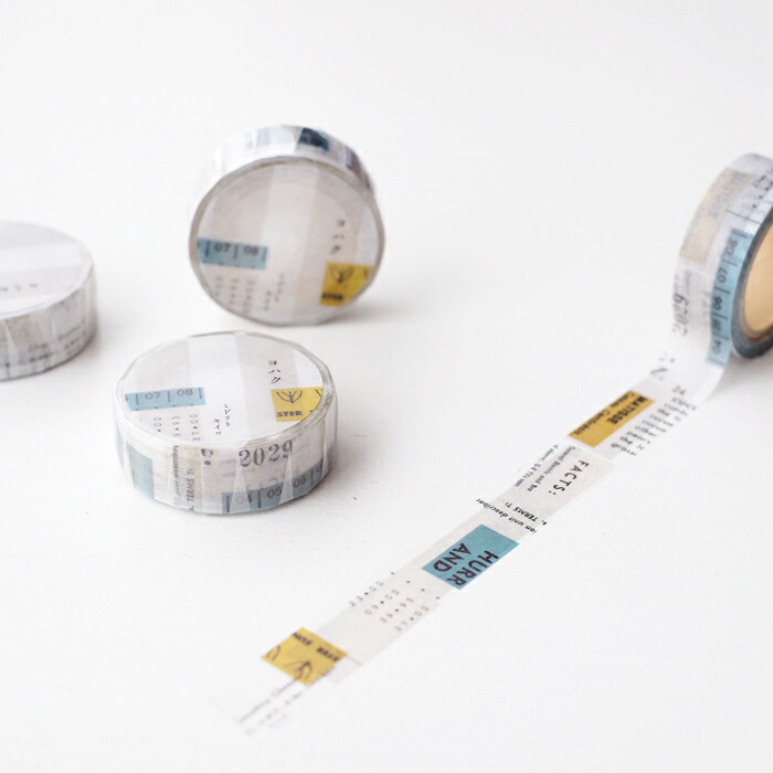 楽天市場】マスキングテープ ヨハク 廃盤 Masking Tape ミドリトキイロ