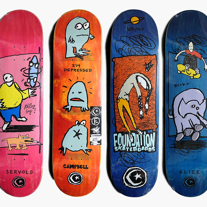 楽天市場】【スケボー デッキ 7.75 8.0 8.25】FOUNDATION