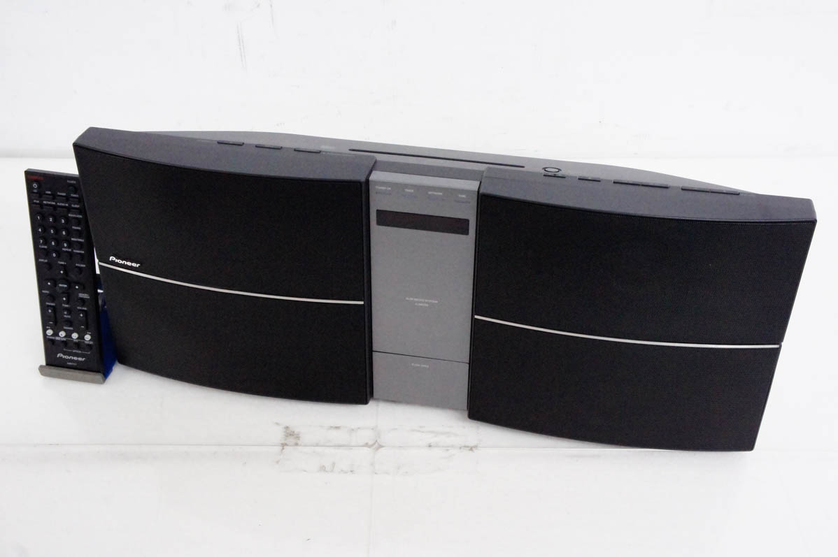 楽天市場】【中古】Pioneerパイオニア スタイリッシュCDミニコンポ X