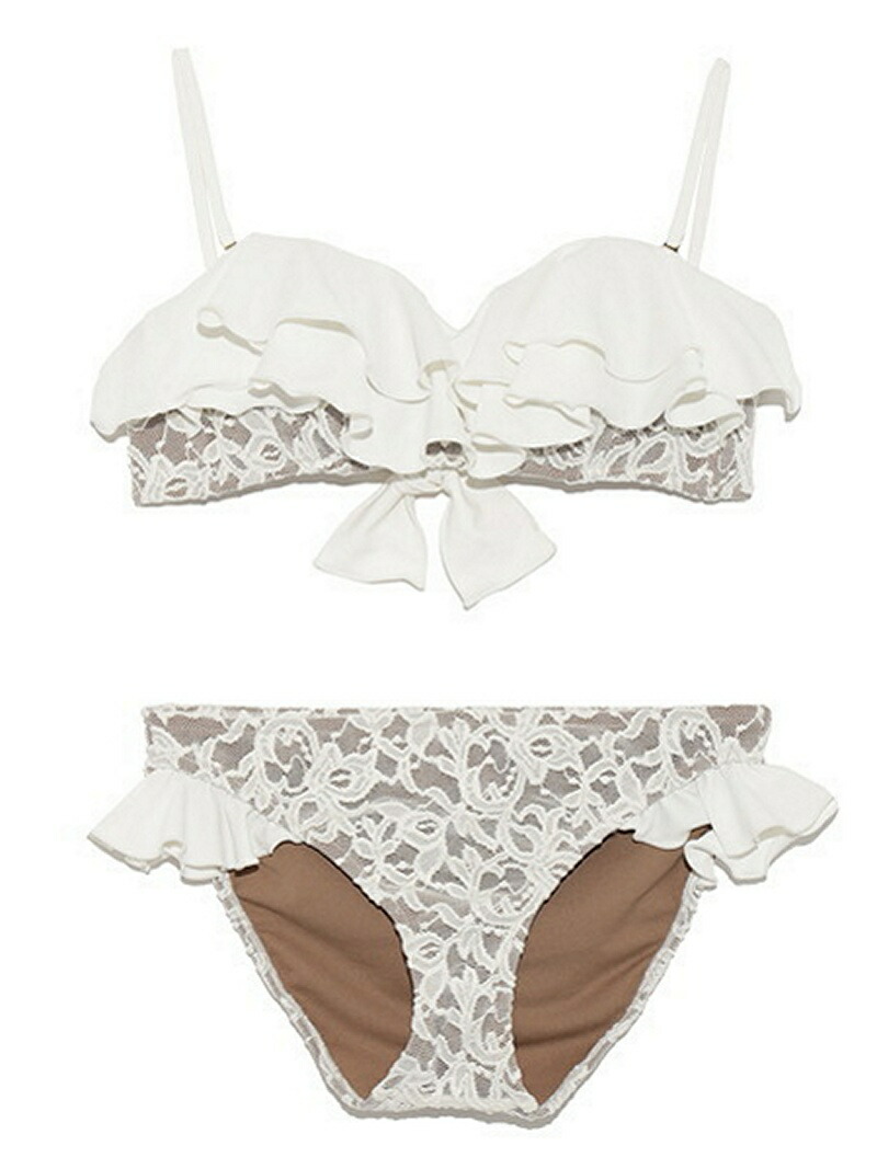 楽天市場】【SALE／74%OFF】レースビキニ SNIDEL スナイデル 水着