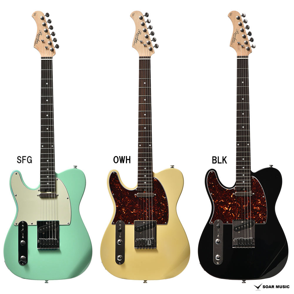 楽天市場】Bacchus バッカス BTE-STD-LH/R レフティ エレキギター