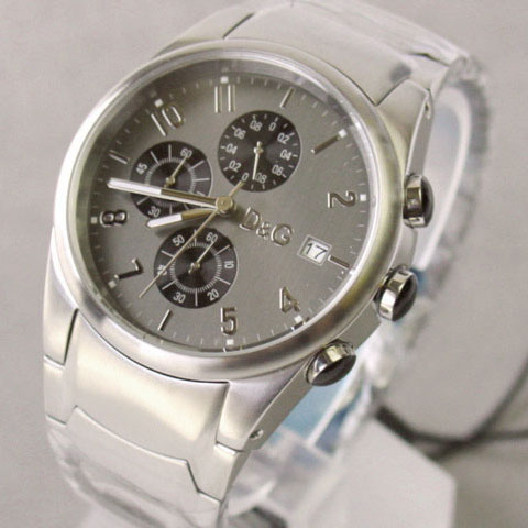 楽天市場】D&G TIME ドルチェ＆ガッバーナ SANDPIPERクロノグラフ SS