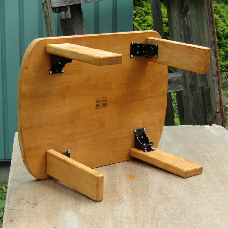 楽天市場】【手作り木製 四角ちゃぶ台 脚折れ金具仕様】・家具 雑貨