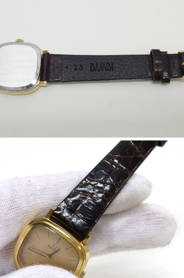 楽天市場】オメガ デビル スクエアケースウォッチ 手巻き 【訳あり