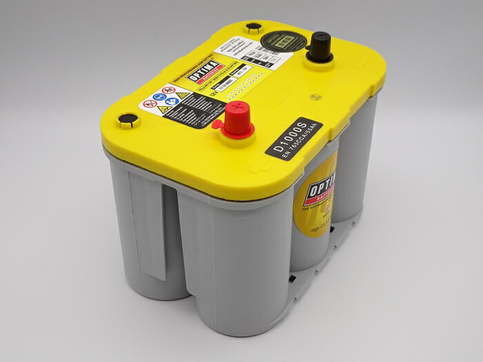 楽天市場】オプティマバッテリー【OPTIMA】イエロートップ D1000S / YT