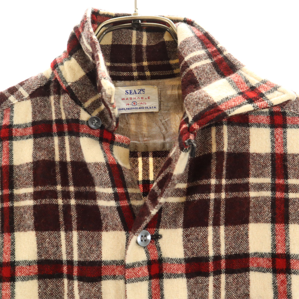 楽天市場】古着 Sears シアーズ 60s ヴィンテージ チェック 長袖