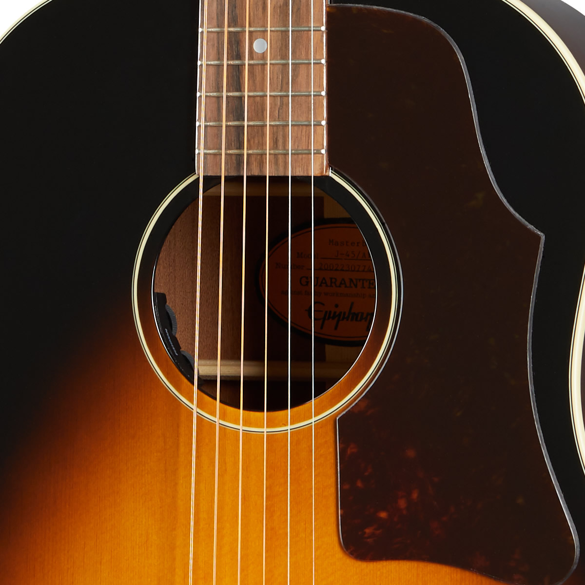 楽天市場】Epiphone Inspired by Gibson J-45 (Aged Vintage Sunburst