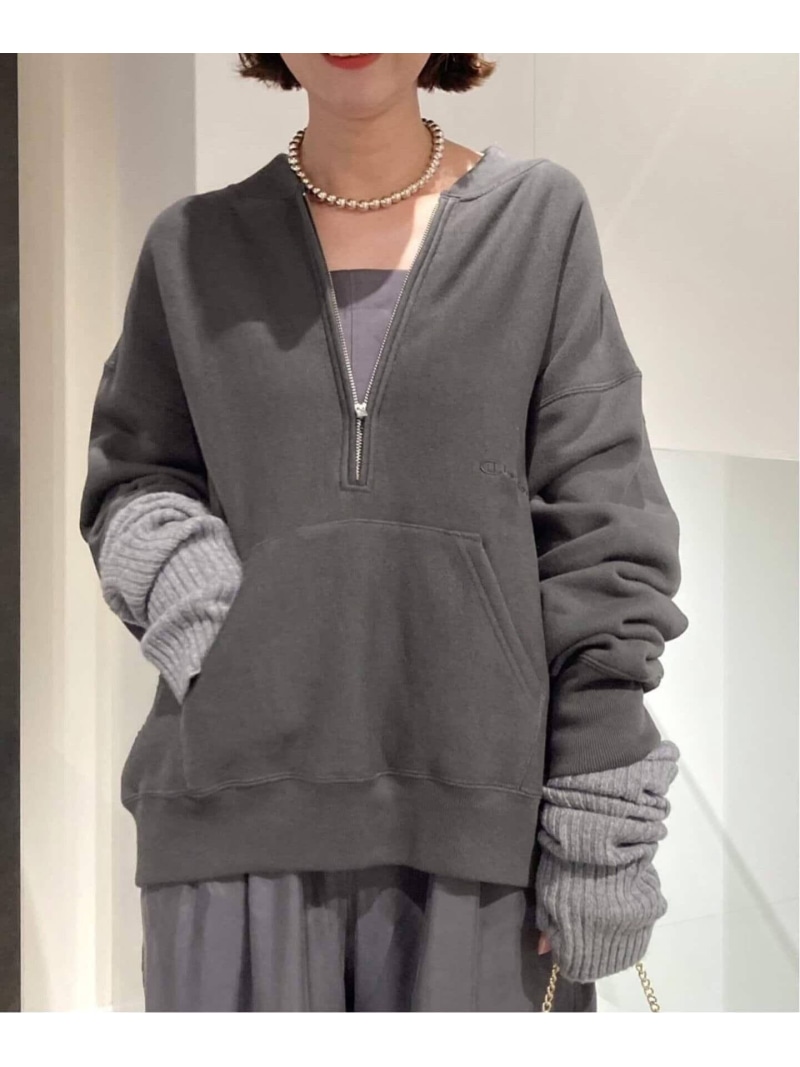 楽天市場】≪追加≫Champion/チャンピオン 別注ハーフZIPリバース