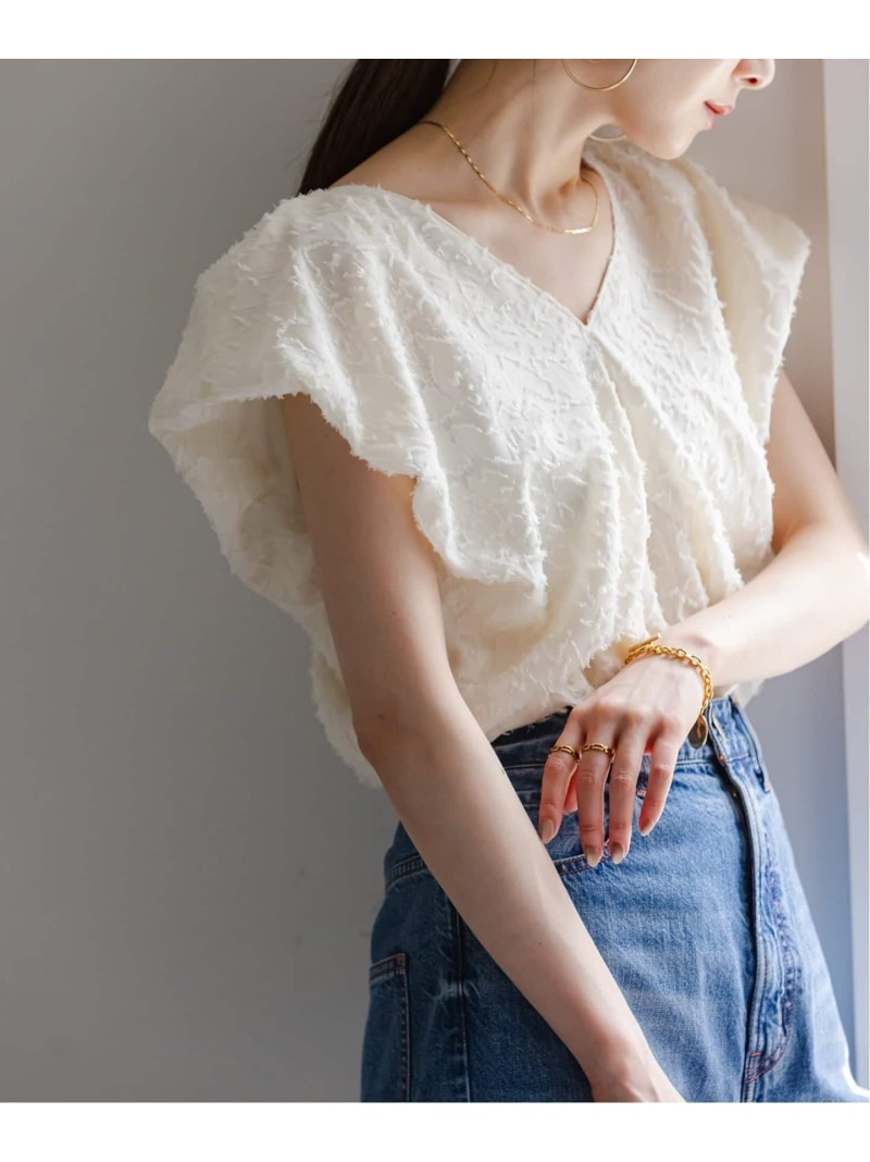 楽天市場】【洗える】レオパードジャガードデコルテVブラウス NOBLE