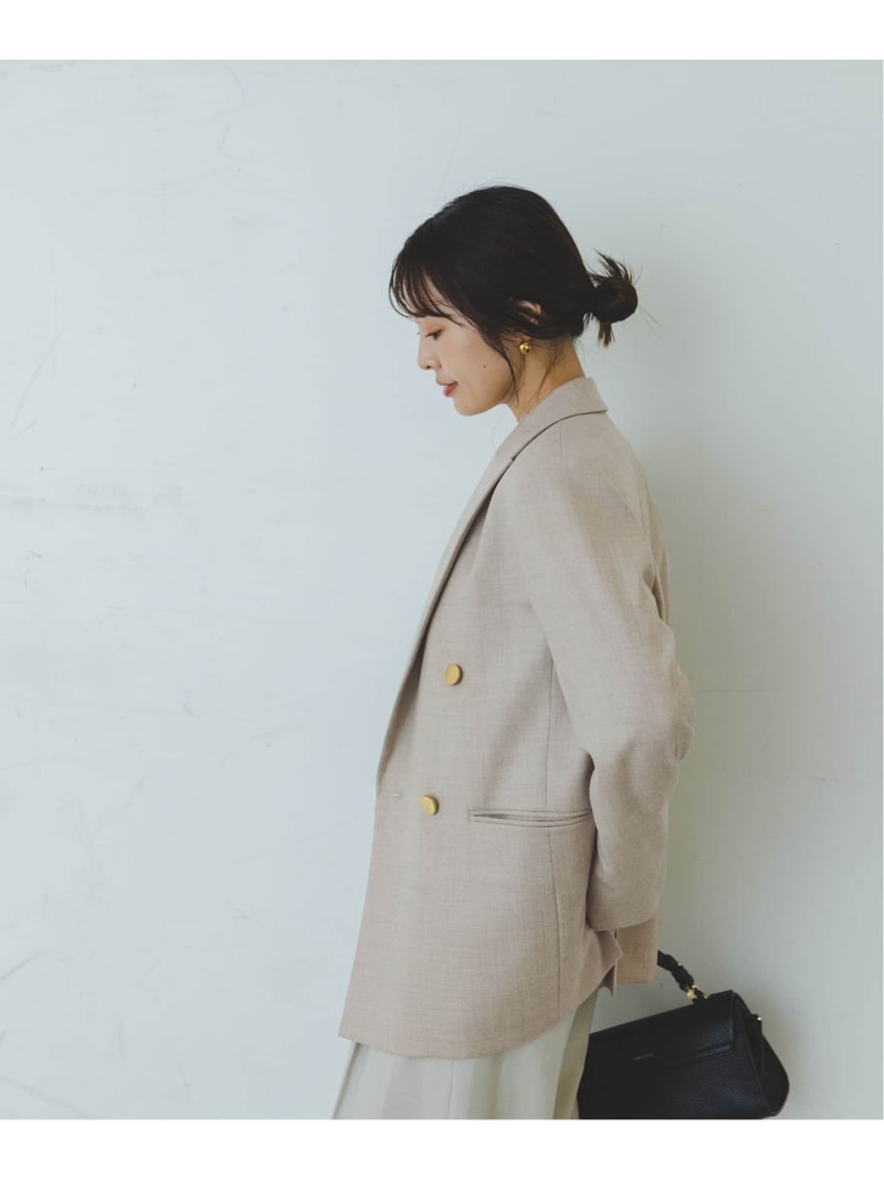 楽天市場】【SALE／20%OFF】ウールフラノピークドラペルジャケット