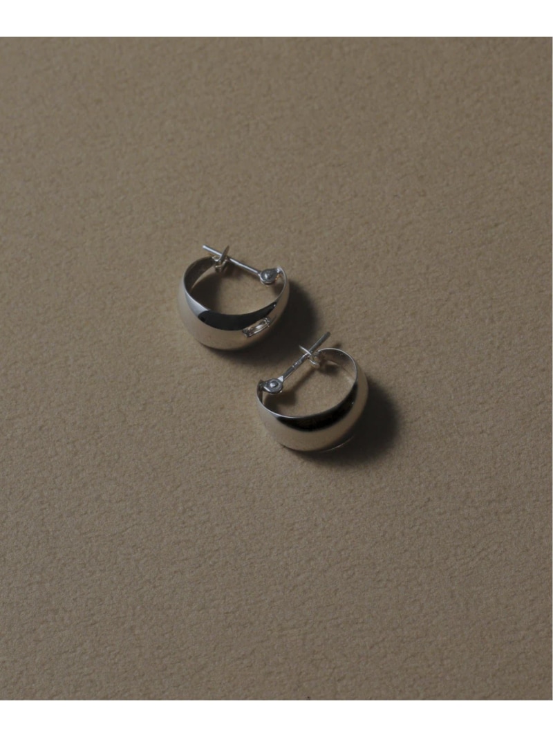 楽天市場】三日月フープピアスWG K10(両耳) Lilas スピックアンド