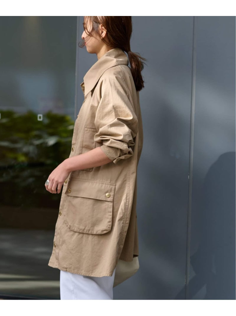 楽天市場】【BARBOUR/バブアー】別注OVER SIZE BEAUFORT BIG COLLAR