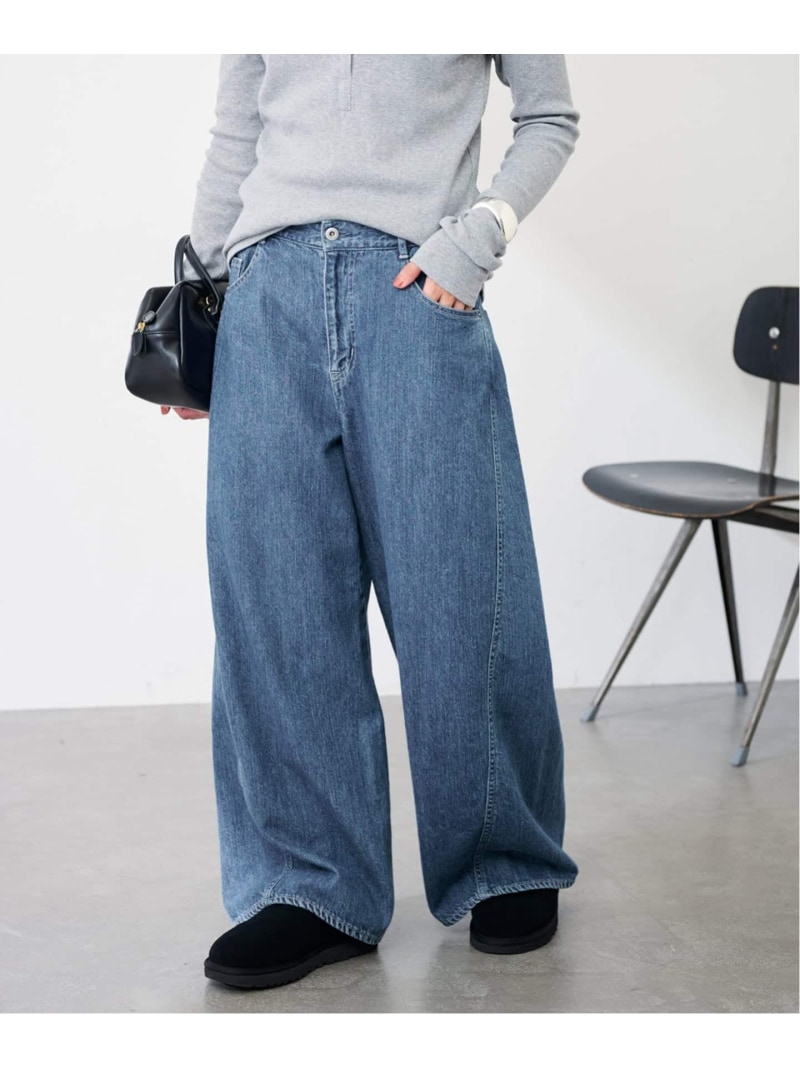 楽天市場】【SALE／30%OFF】バレルフォルムデニムパンツ FRAMeWORK