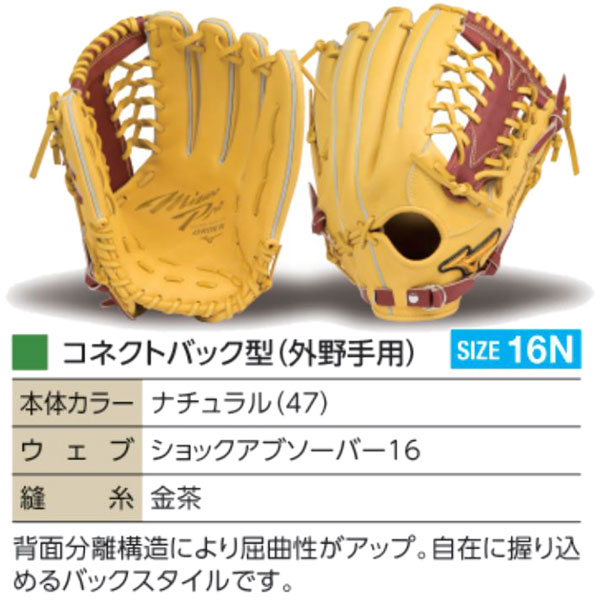 楽天市場】ミズノプロ オーダーグラブ 硬式グローブ 硬式用 コネクト