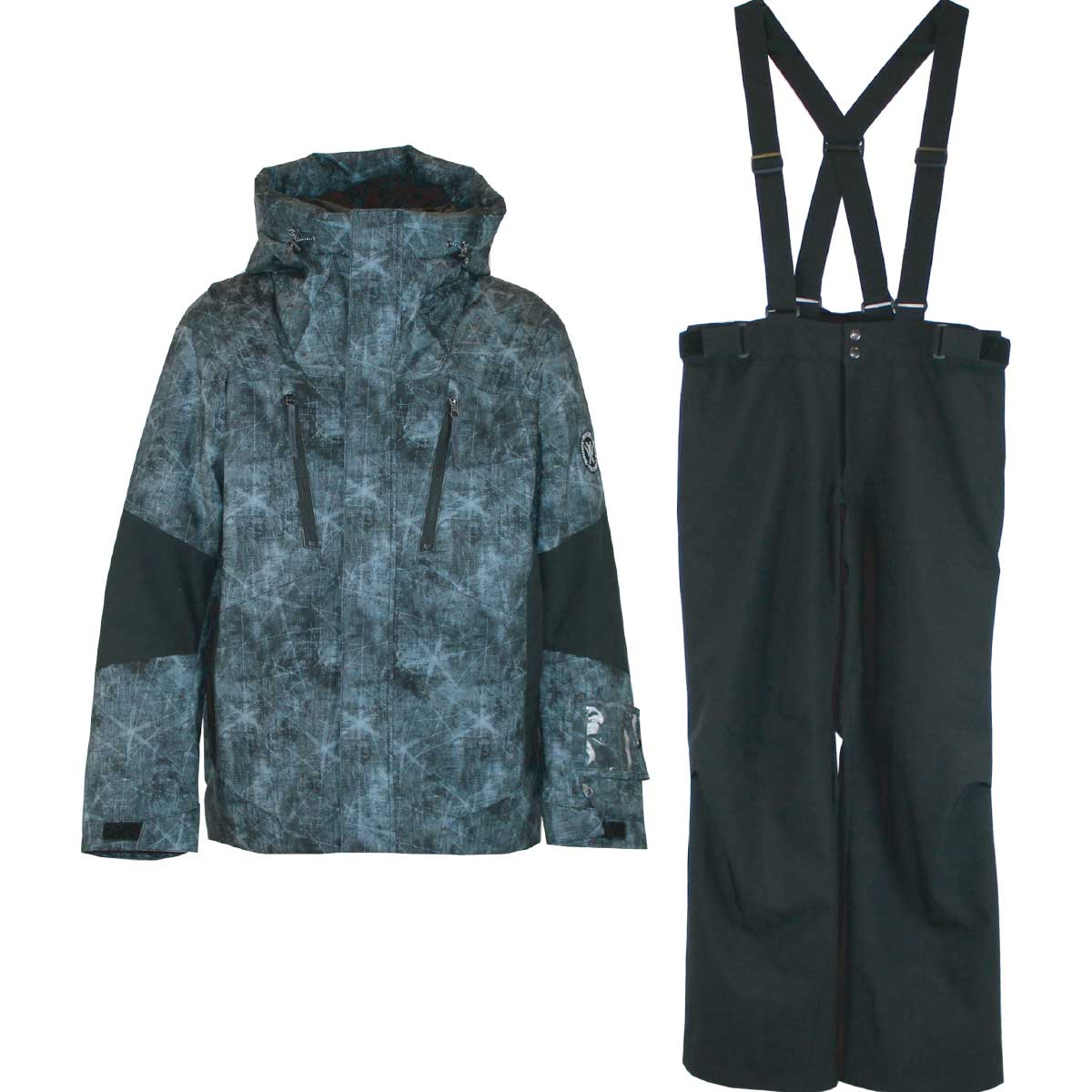 楽天市場】メンズ レディース スキースーツ スキーウェア 上下セット