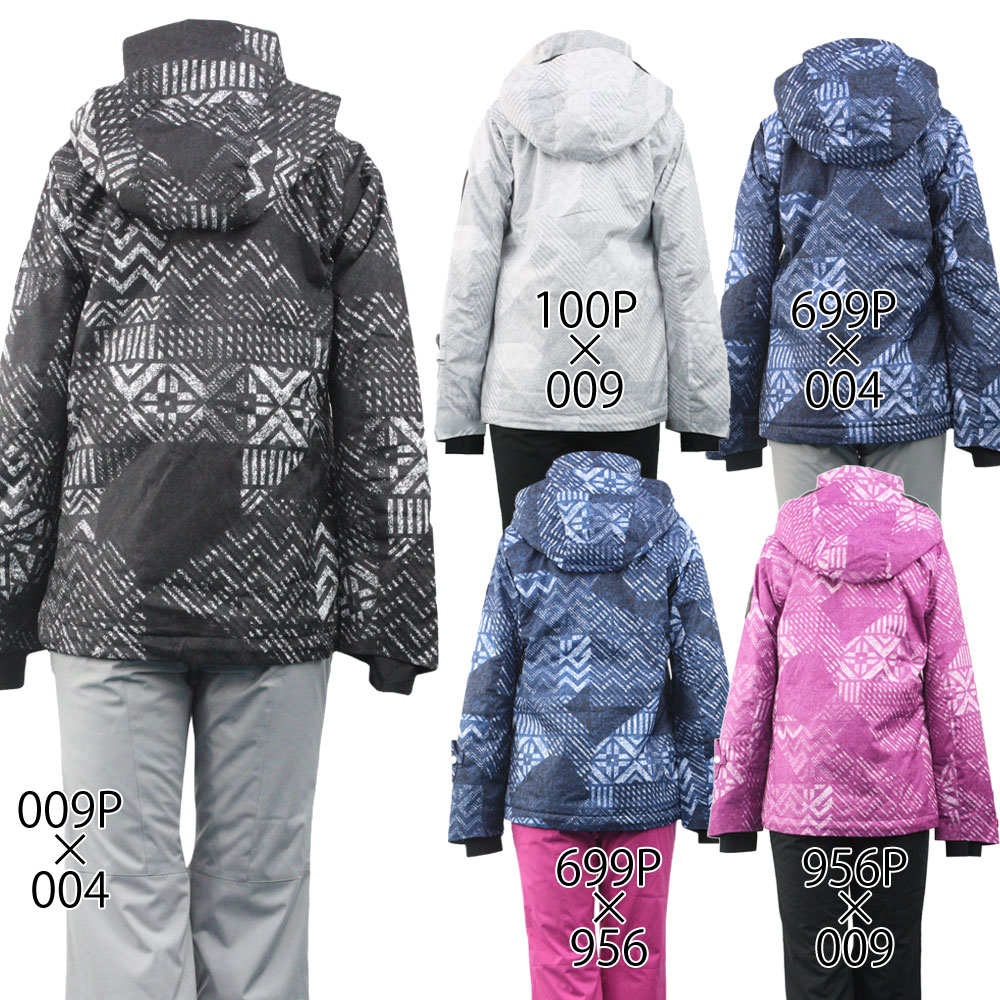 楽天市場】レディース スノーウェア 上下セット スキー スノーボード