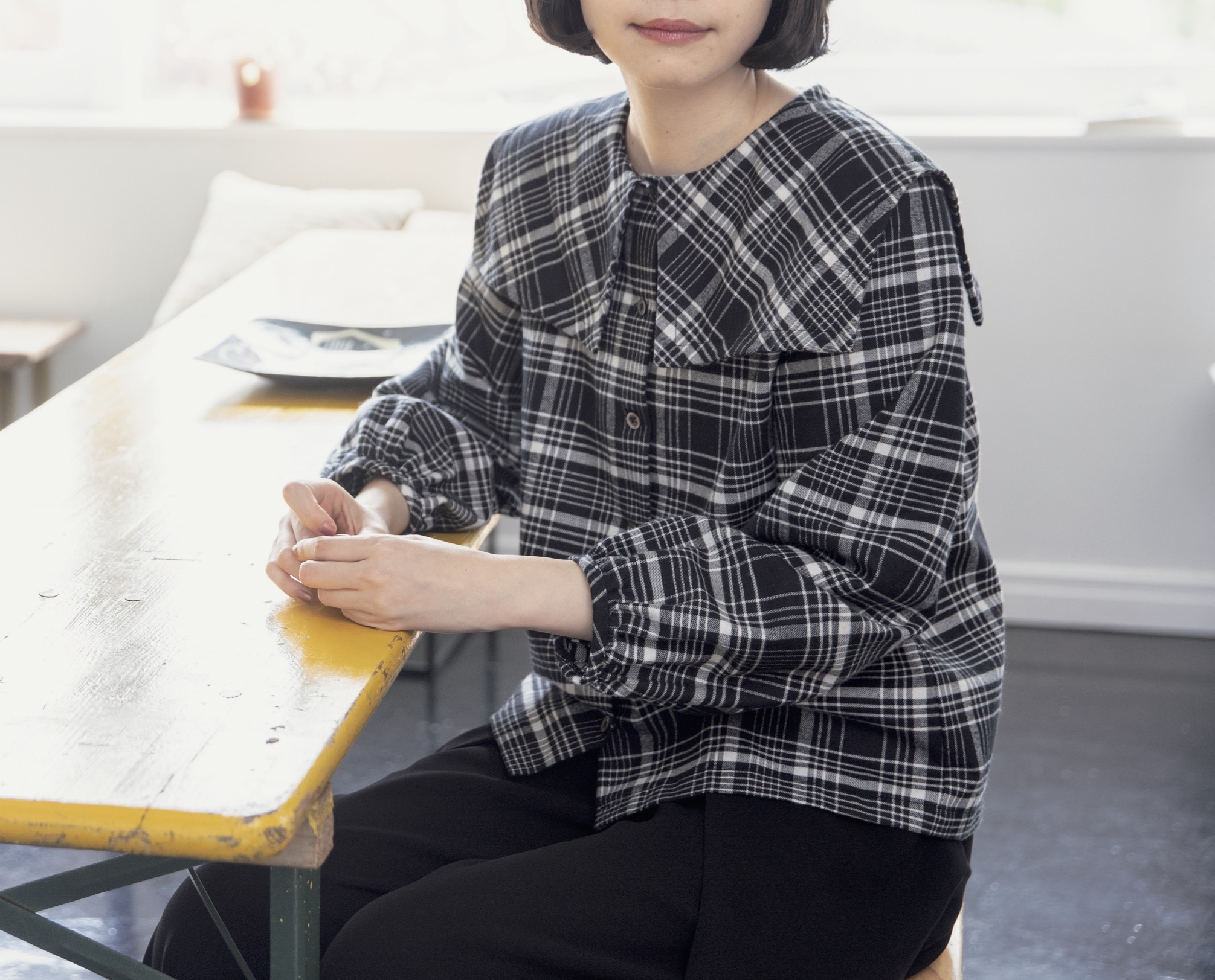 楽天市場】セーラーカラーブラウスdesigned by enanna 型紙 S M L LL