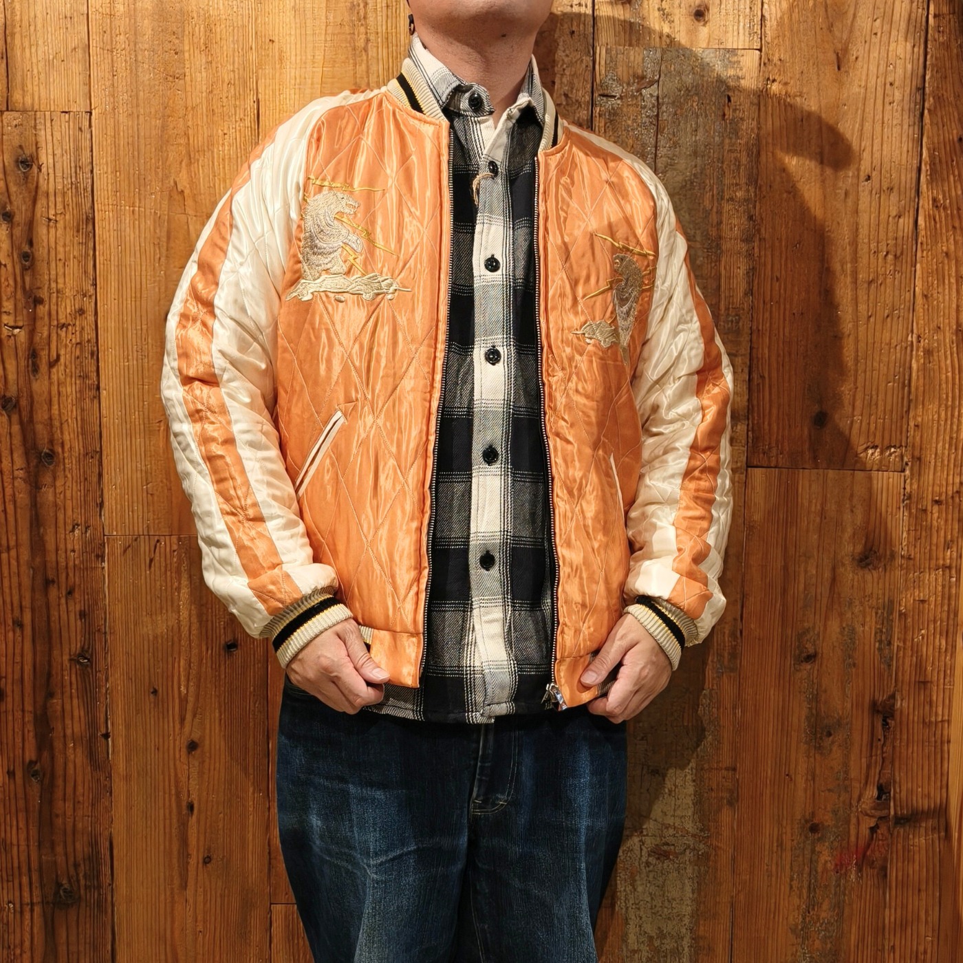 楽天市場】テーラー東洋 別珍 スカジャン 横須賀 アラスカ アラスカ