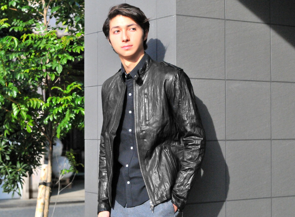 楽天市場】【43,780円→21,890円 スーパーSALE】レザージャケット