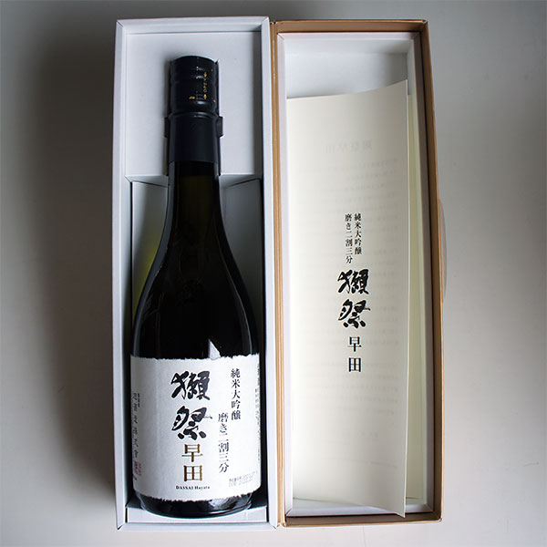 楽天市場】獺祭早田 純米大吟醸 磨き二割三分23 720ml 紙箱入 【2026年