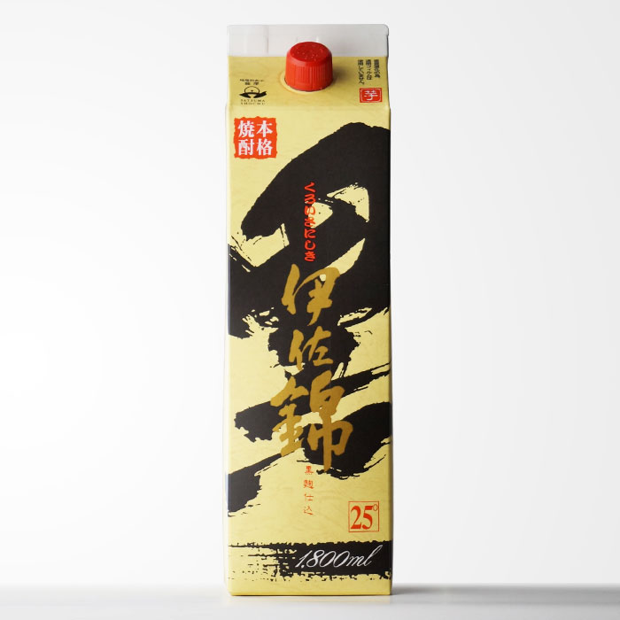 楽天市場】黒伊佐錦 芋焼酎 大口酒造 25度 1800ml パック 6本セット