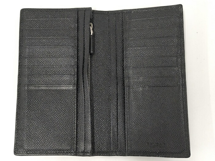 楽天市場】BVLGALRI 二つ折り長財布 ブルガリブルガリマン ブラック