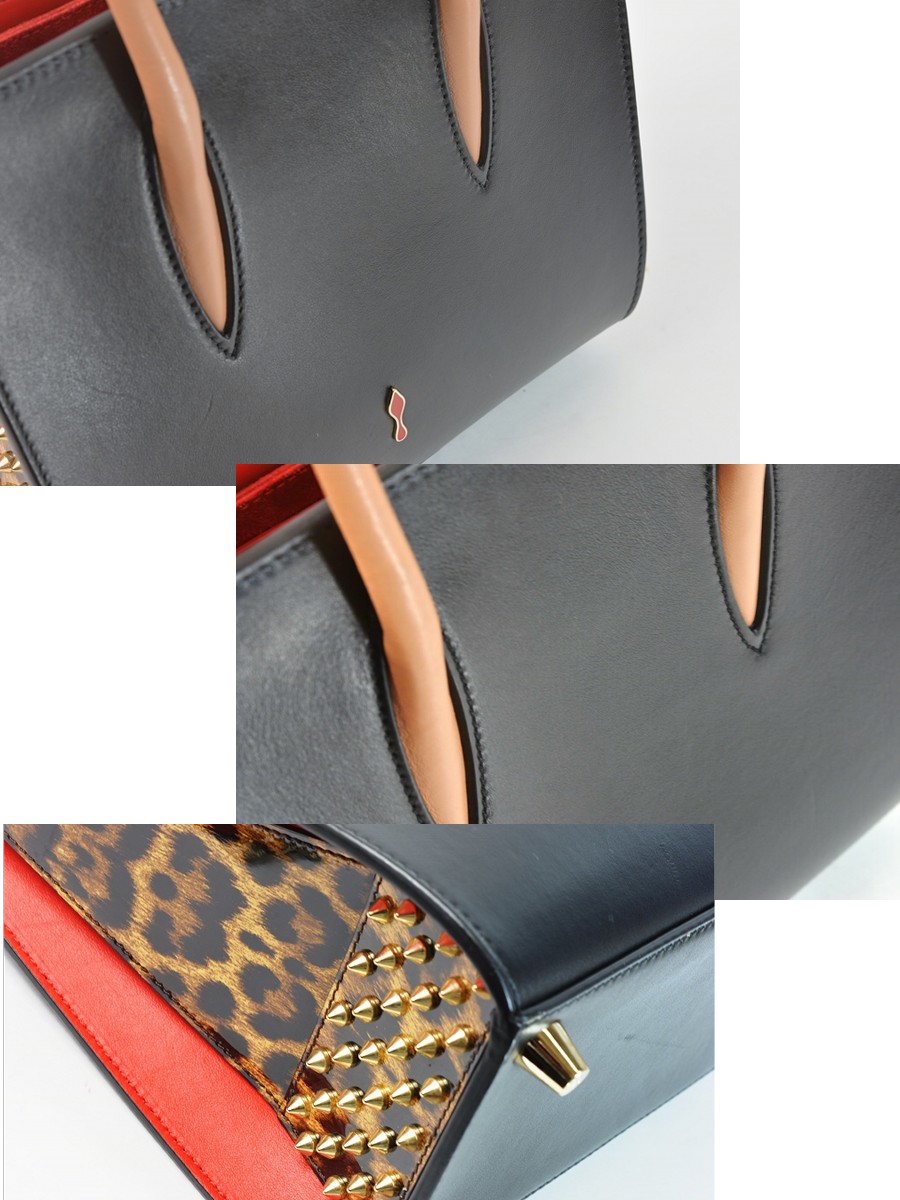 楽天市場】【美品】クリスチャンルブタン バッグ パロマスモール 2way