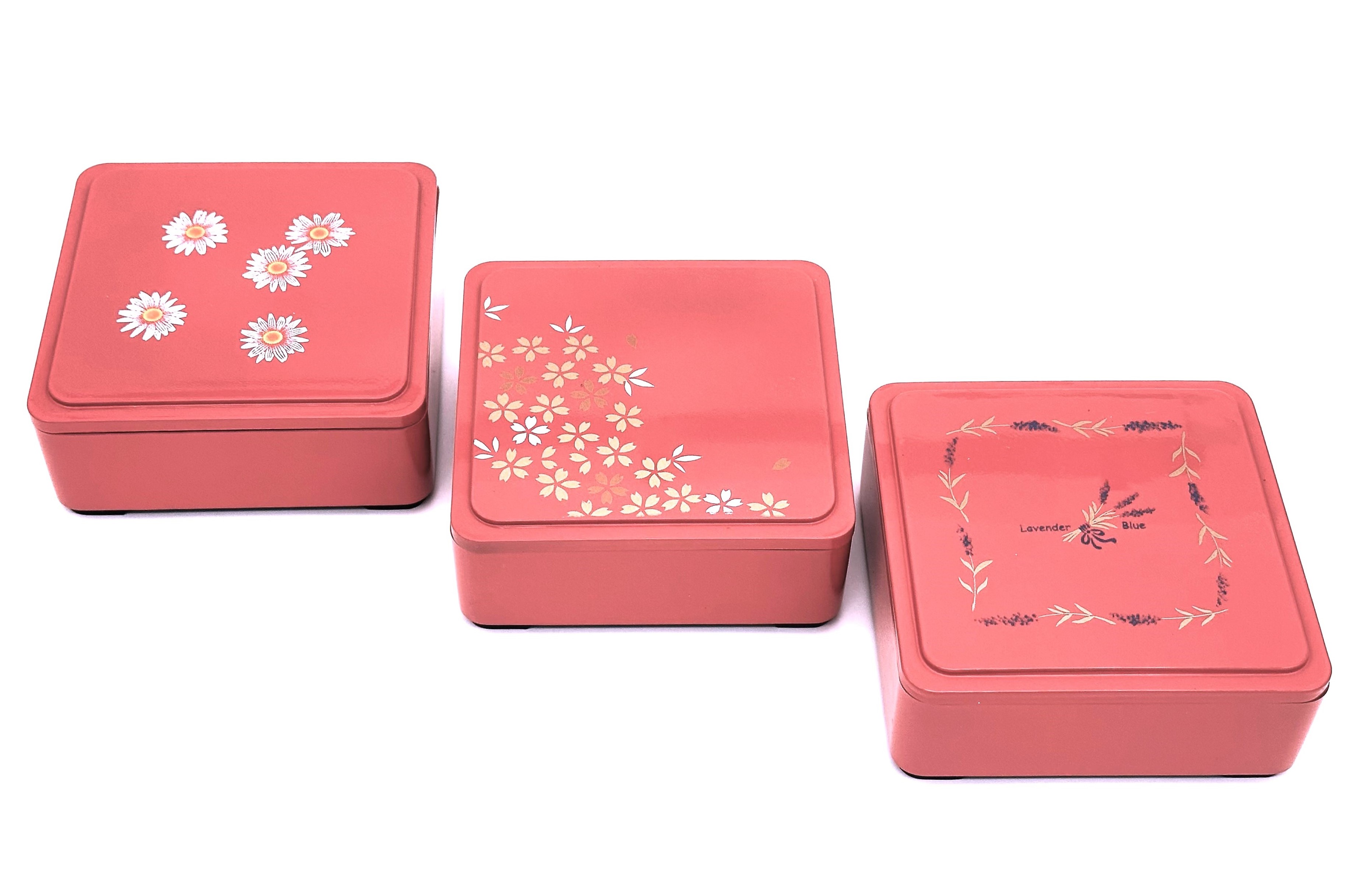 楽天市場】3.8寸角重箱 ピンク 1段セット 【ポジティブリスト対応