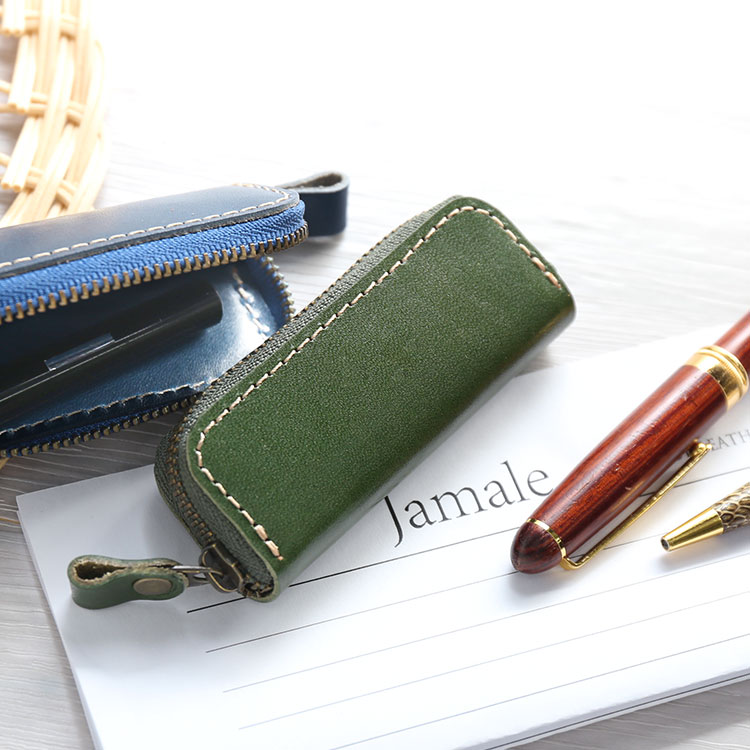 楽天市場】栃木レザー 印鑑ケース 革 Jamale 日本製 お洒落 レザー