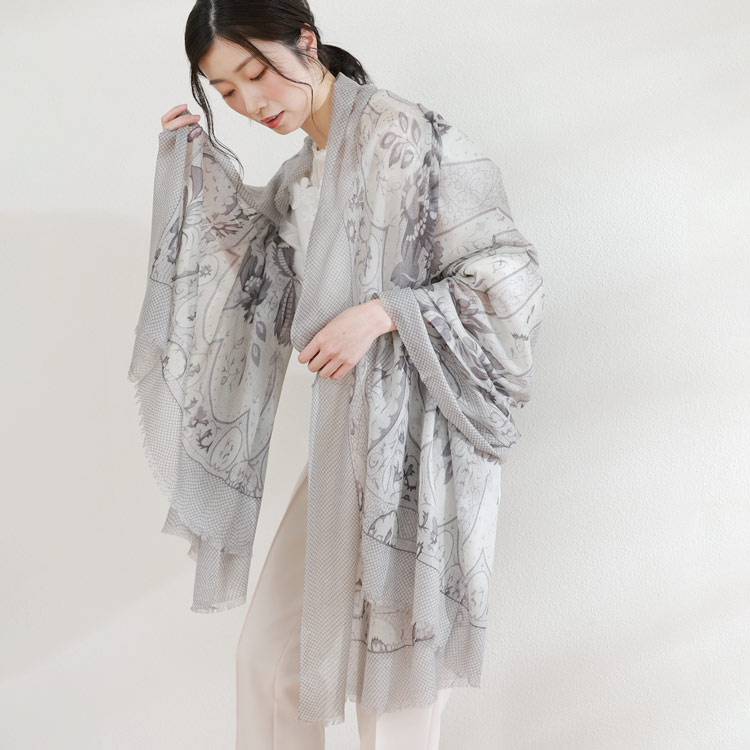 楽天市場】【5%offクーポン】ストール 薄手 大判 夏用 春 カシミヤ 100