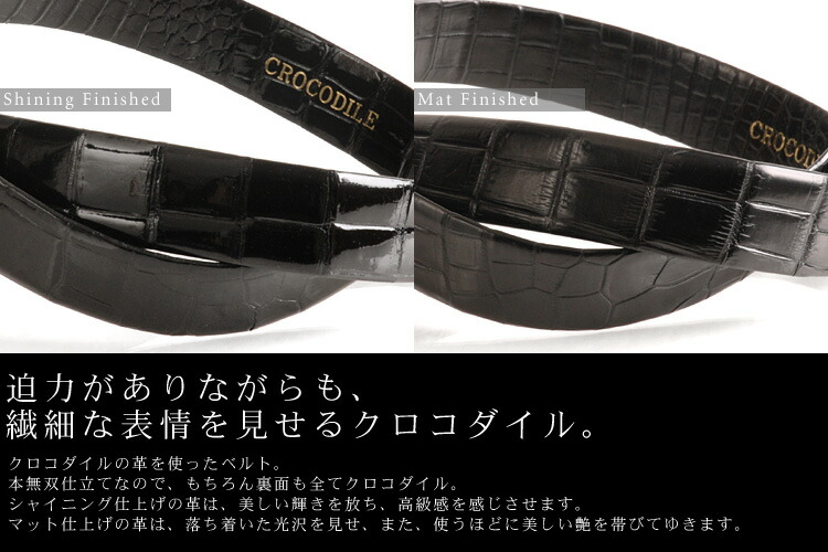 楽天市場】【5%offクーポン】日本製 クロコダイル 本無双 メンズ