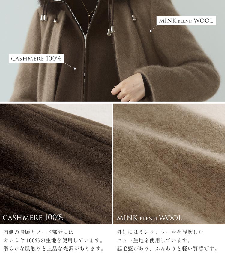 楽天市場】【4h限定20%off】コート レディース フード付き ファー付き