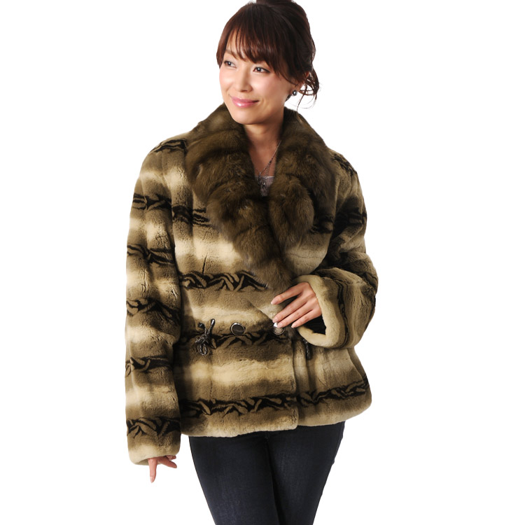 楽天市場】【期間限定価格】プラクト ミンク ジャケット ロシアン