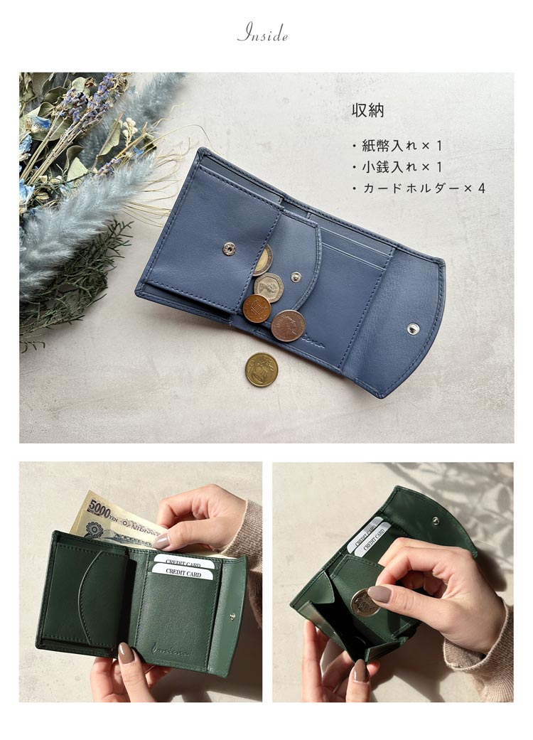 楽天市場】【4h限定20%off】ミニ財布 レディース ブランド 本革