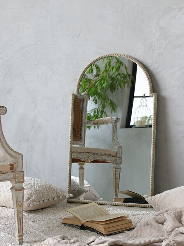 楽天市場】ミラー Sophie // 鏡 壁掛け ベージュ ナチュラル