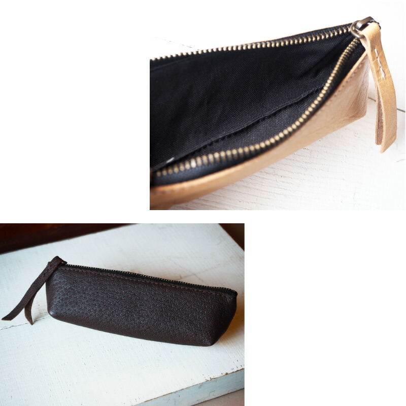 楽天市場】天竜ジビエ 革 ペンケース 鹿皮 teatorino テアトリーノ