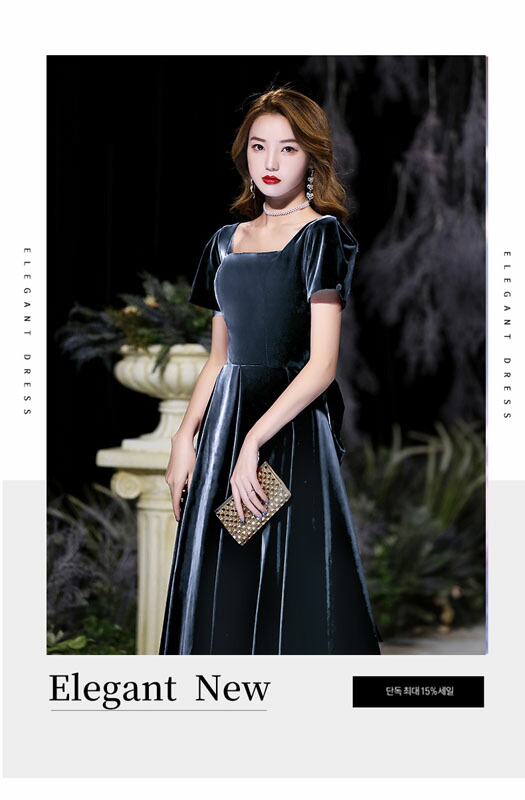 楽天市場】カラードレス ウェディングドレス ベロア ベルベット ブルー