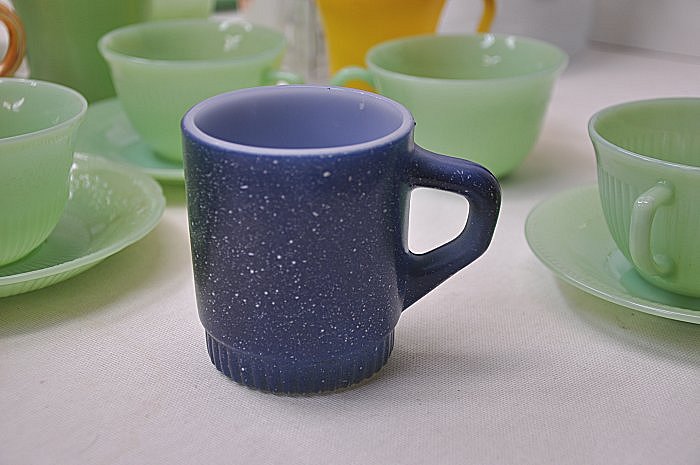 本日限定】used⭐︎美品ファイヤーキンググラニットスープカップ 2個