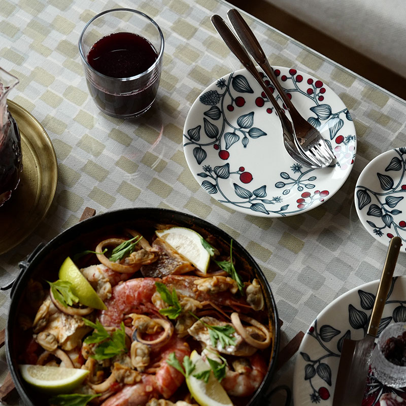 楽天市場】アラビア / ルノ プレート16.5cm フロストベリー [ Arabia