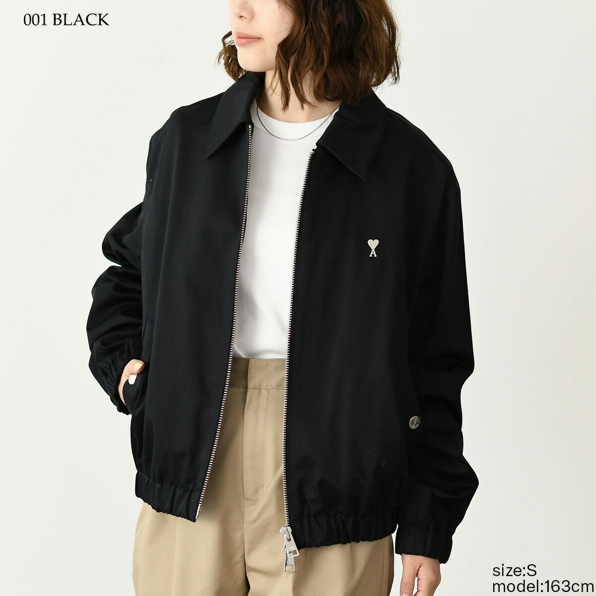 新品] AMI DE COEUR ジップジャケット S