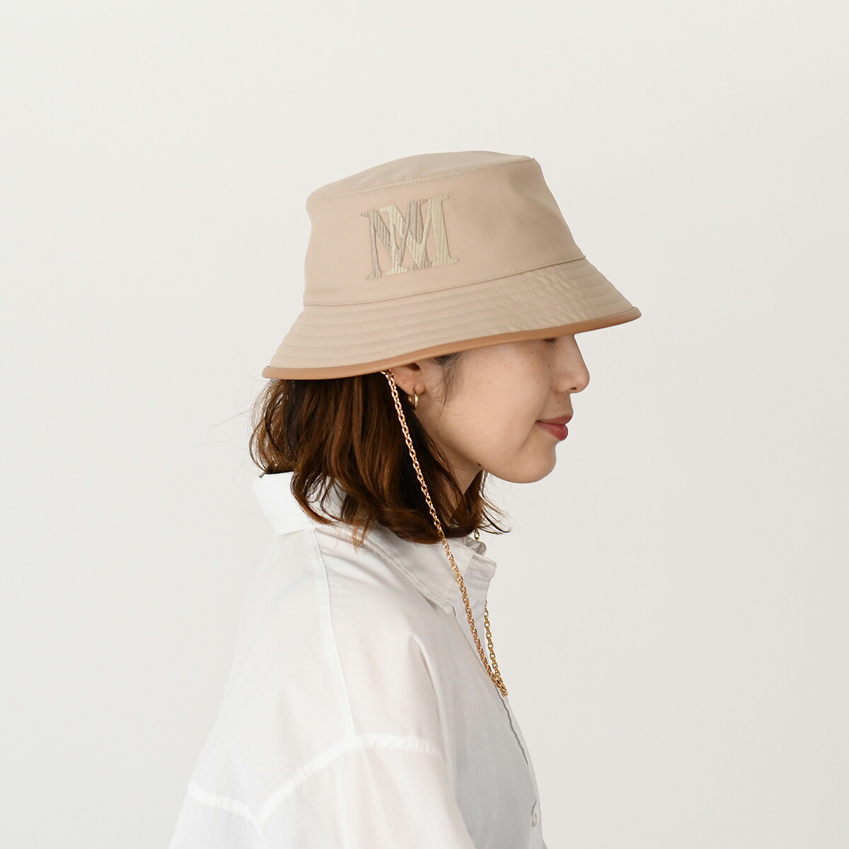 楽天市場】Max Mara マックス マーラ バケットハット 帽子 バケハ