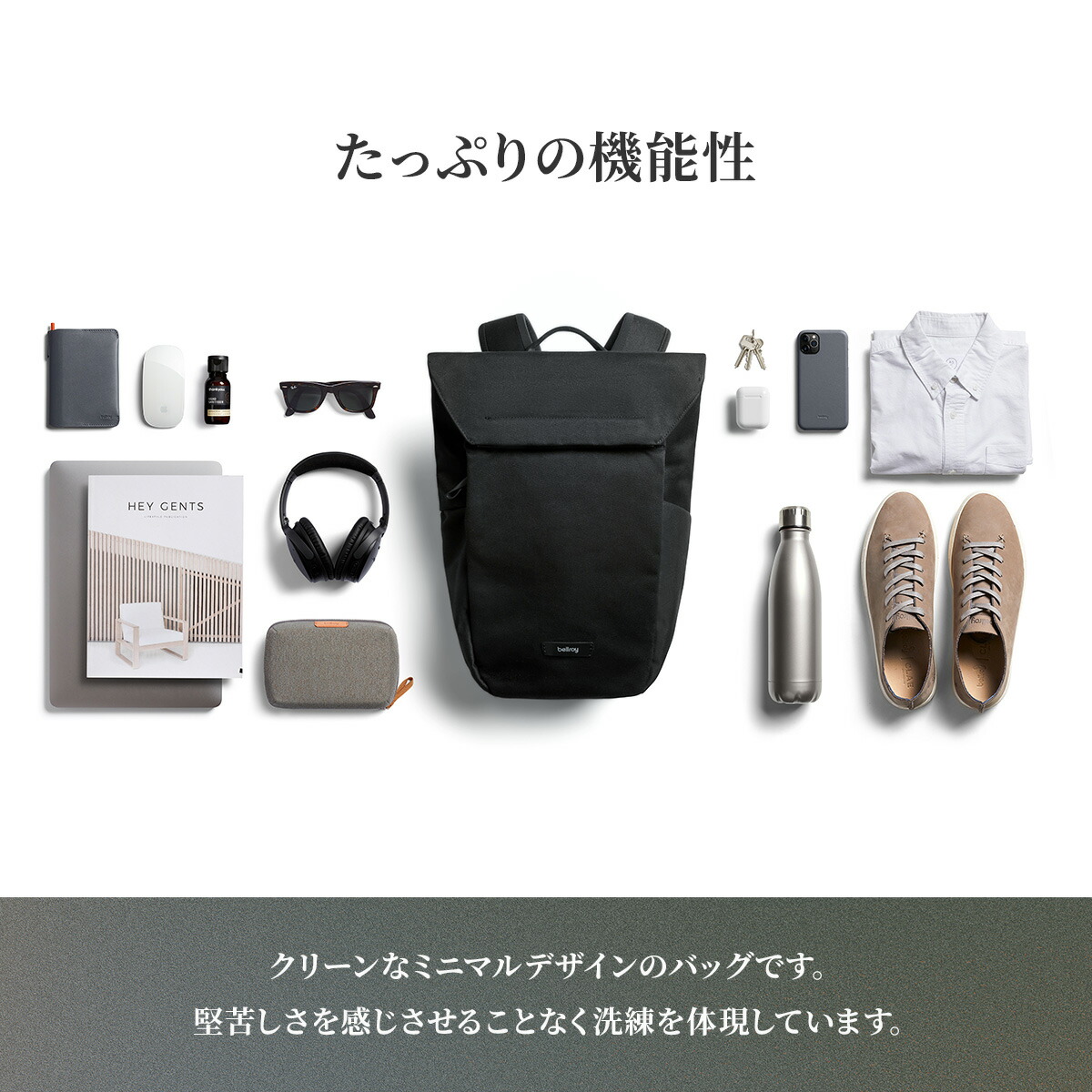 楽天市場】【最大60倍 3/5限定】特典付き Bellroy Melbourne Backpack