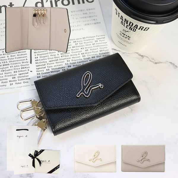 楽天市場】アニエスベー キーケース ロゴ agnesb.VOYAGE レディース