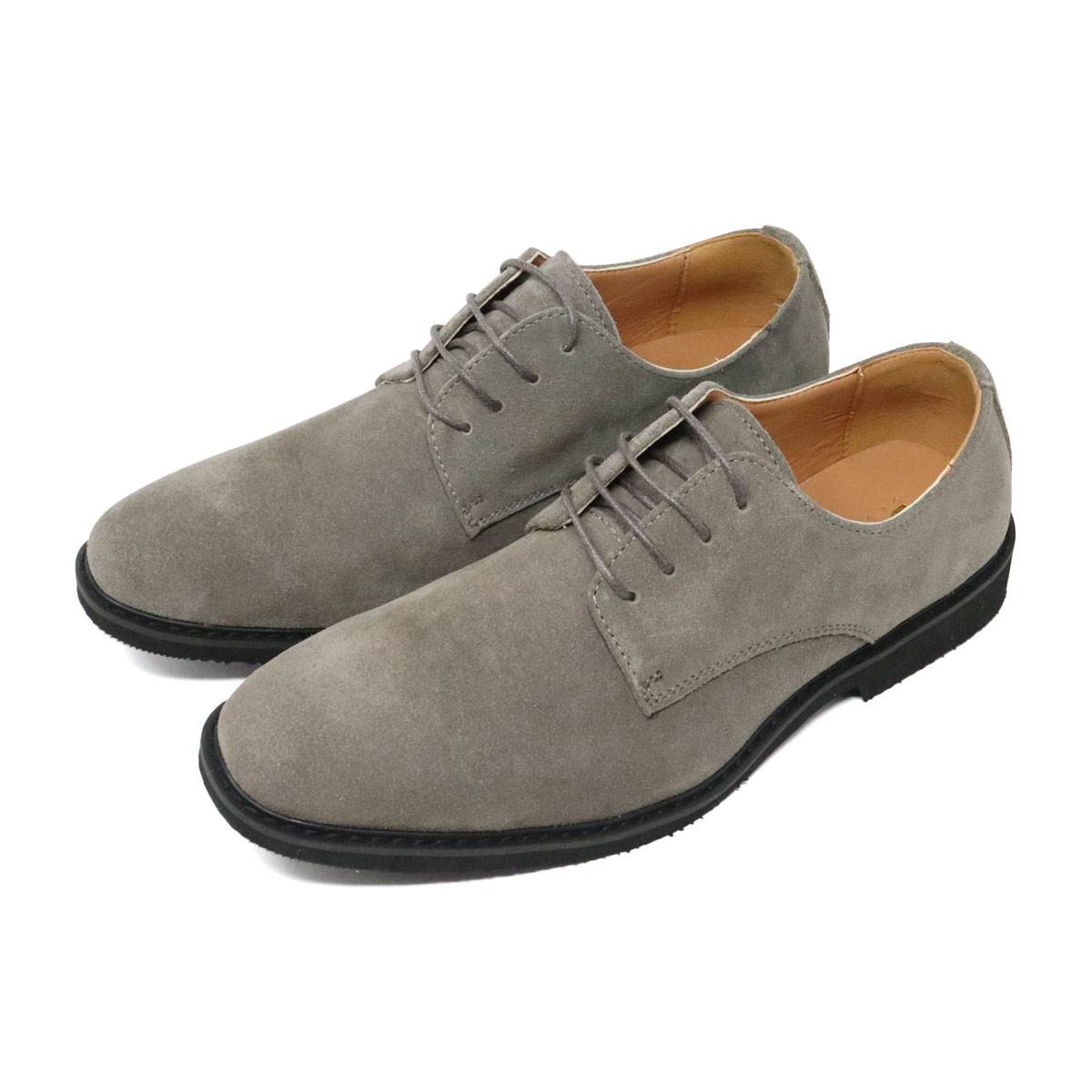 楽天市場】ビジネスシューズ メンズ 本革 スエード 黒 外羽根