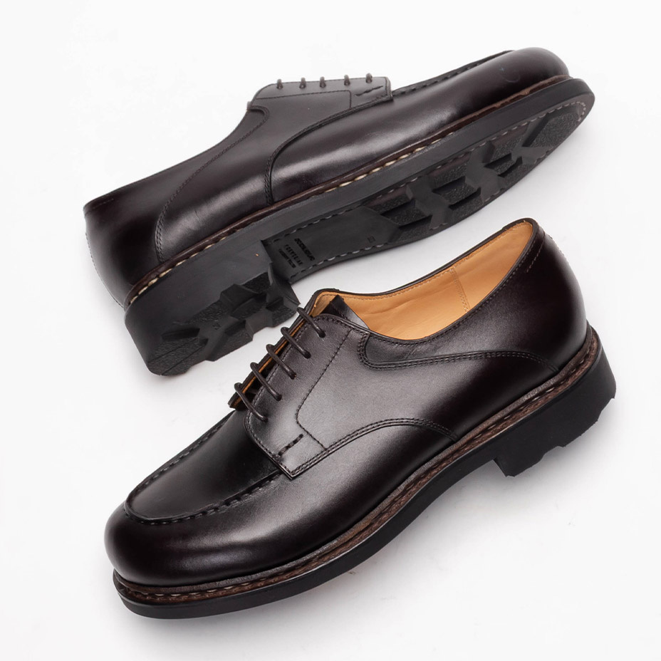 楽天市場】ダービーシューズ エプロン フロント ダービー メンズ U