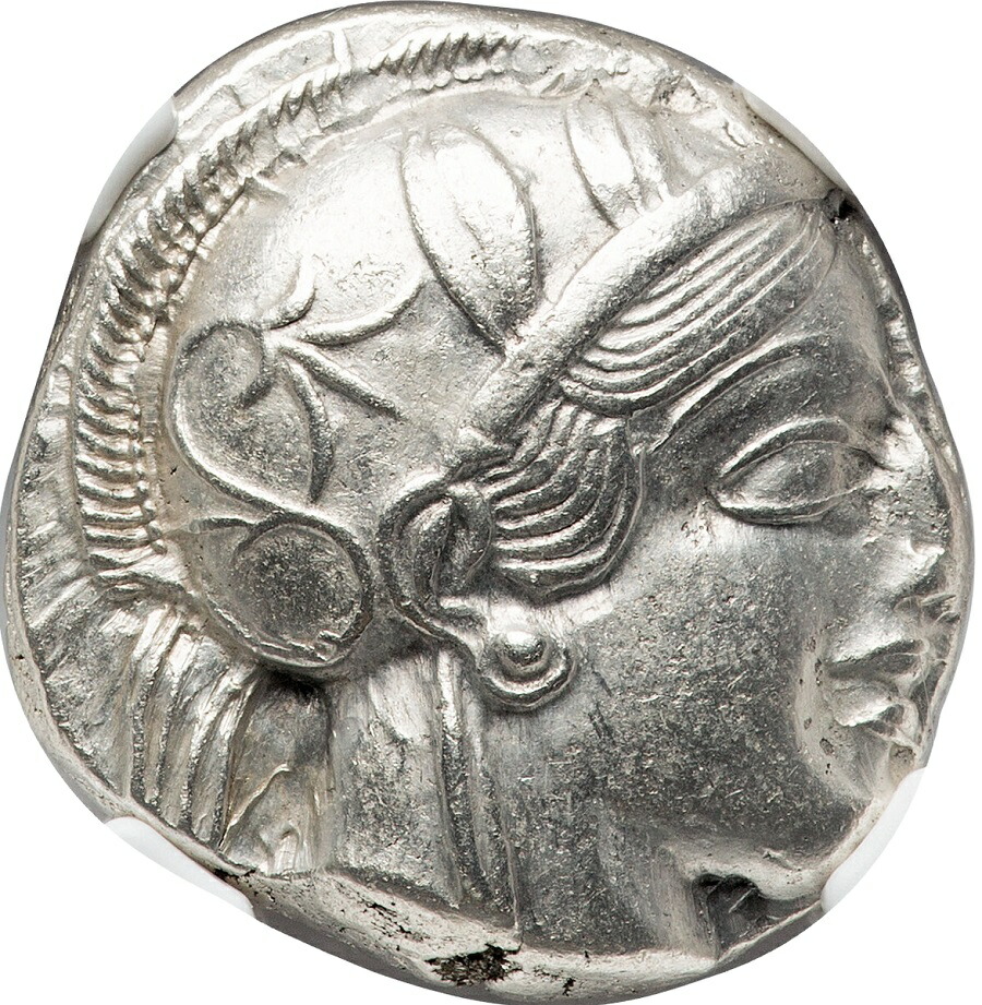 楽天市場】【 NGC鑑定 Ch AU】『 古代ギリシャ アッティカ アテネ
