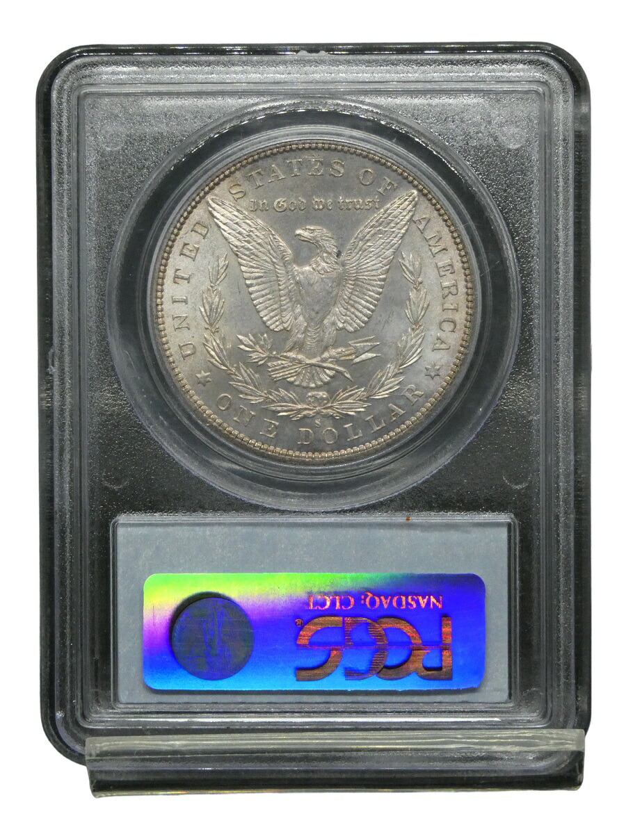 楽天市場】PCGS MS64 アメリカ モルガンダラー モルガン1ドル銀貨