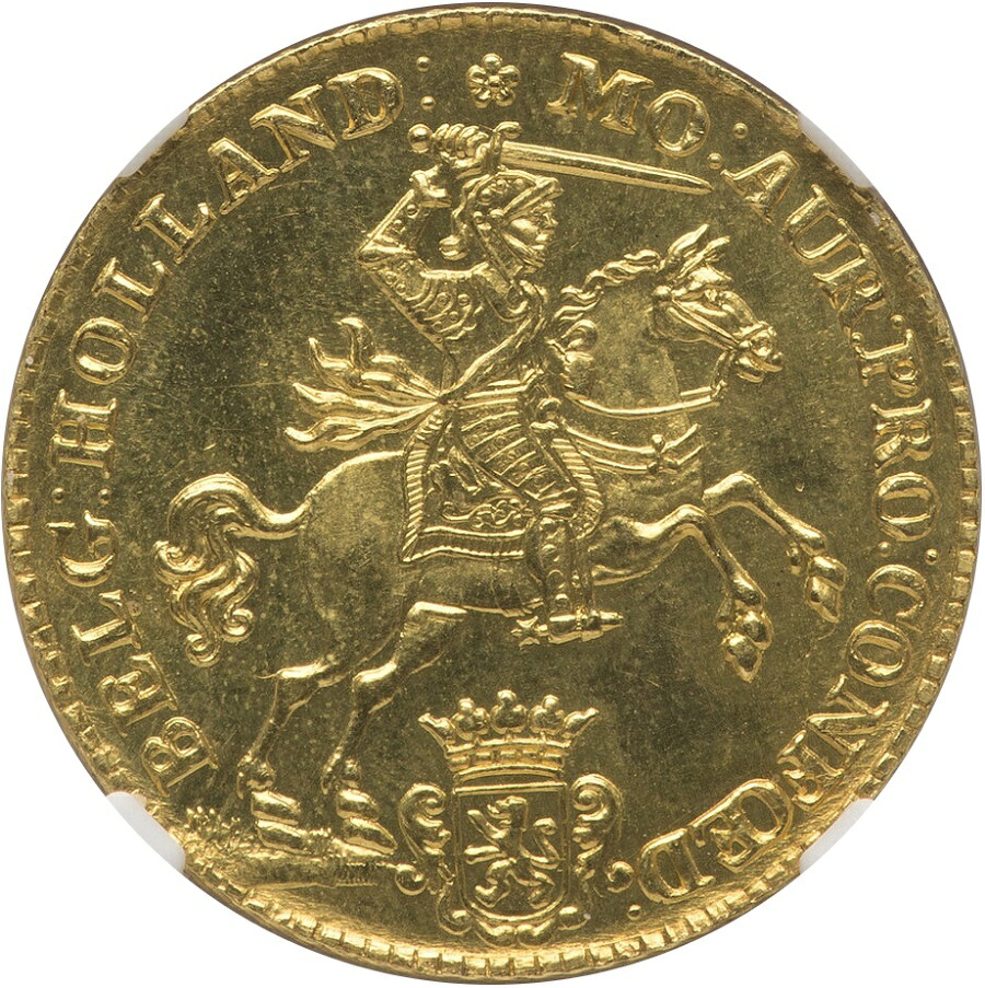 楽天市場】NGC MS66 1750年(1960年再鋳) オランダ ゴールドライダー 14